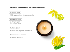 BEWIT Sójová sviečka Ylang-ylang (100 g) – Kvetinová zmyselnosť a vnútorný pokoj