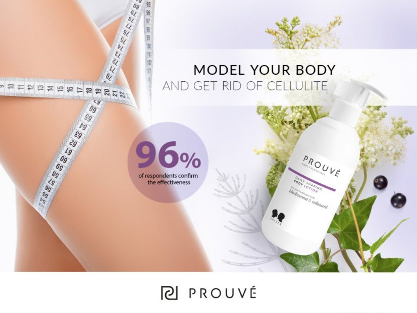 Prouvé Daily Shaping Body Lotion – Formujúce telové mlieko proti celulitíde (250 ml)