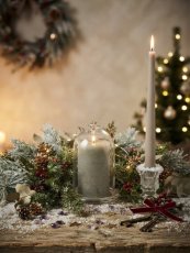 Vianočný dekoračný set „Zimná hygge elegancia“
